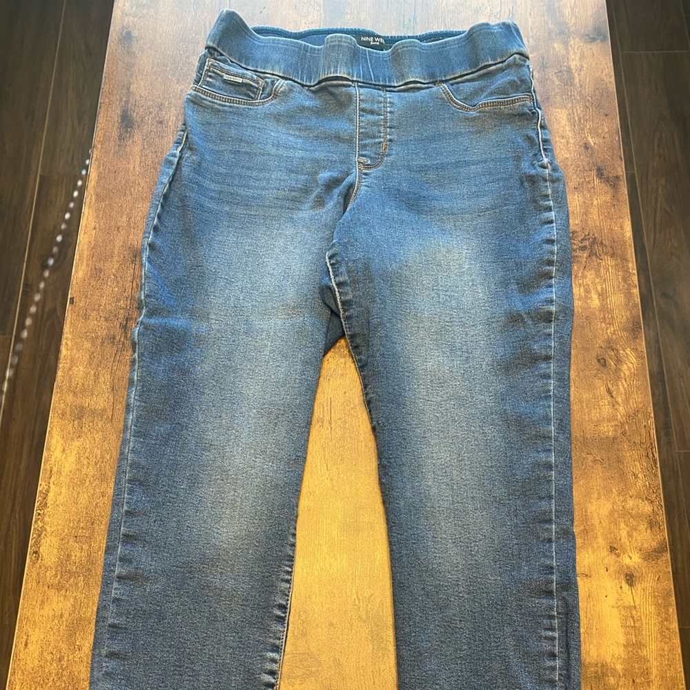 Nine West Jeans Heidi Pull On Skinny Crop